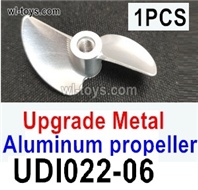 UDI UDI022 parts Metal Aluminum Propeller. UDI022-06.Total 1pcs